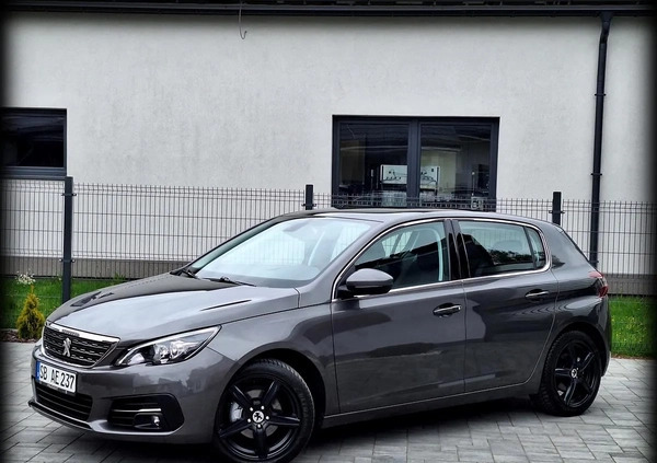 Peugeot 308 cena 45900 przebieg: 70000, rok produkcji 2018 z Radom małe 407